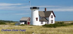Lighthouse in New England Without Lantern