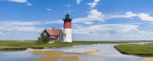 Light house on Cape Cod, MA. USA